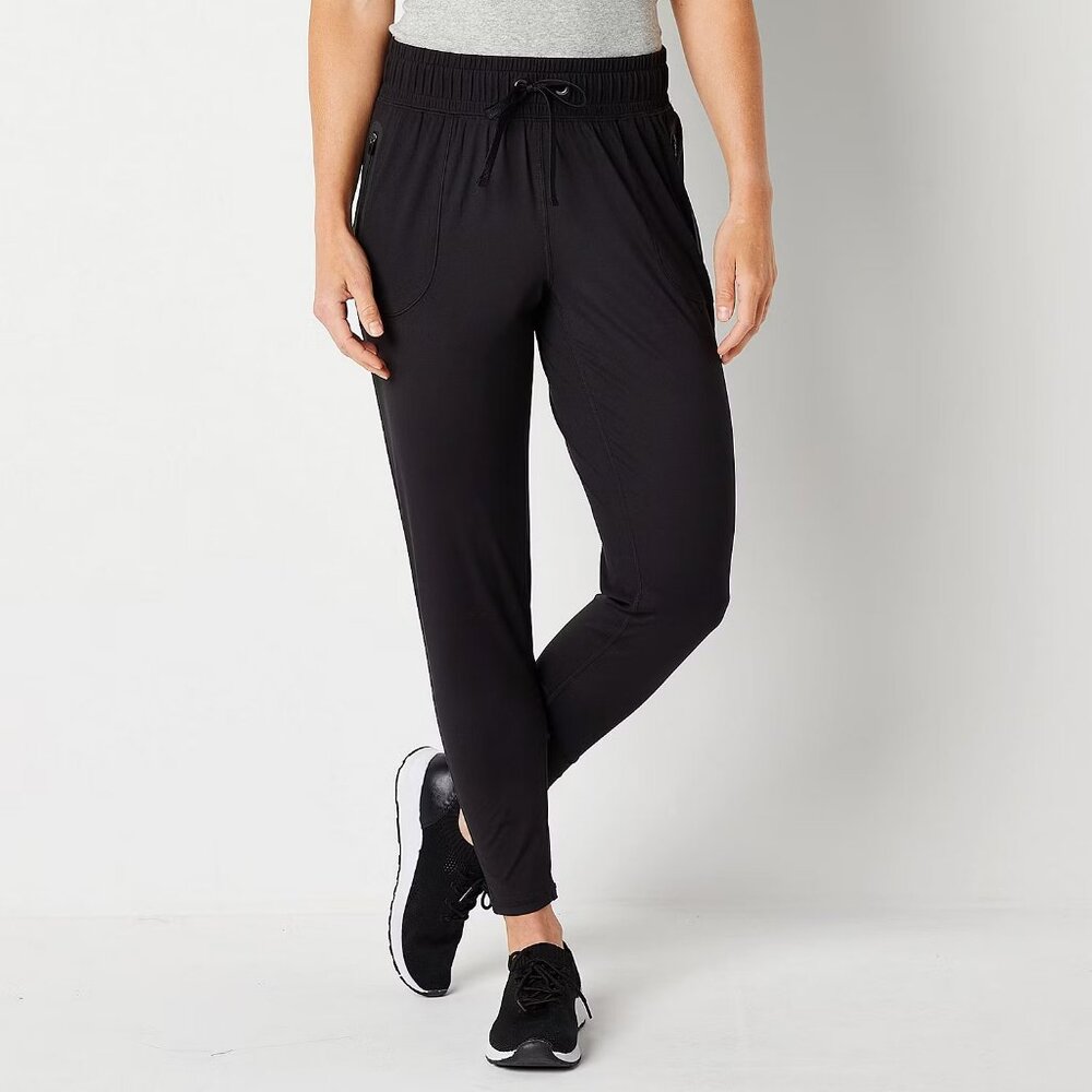 New Xersion Mid-Rise Jogger Pants Black, US Size M, L, XL